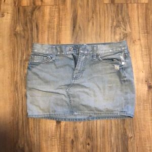 Jean skirt